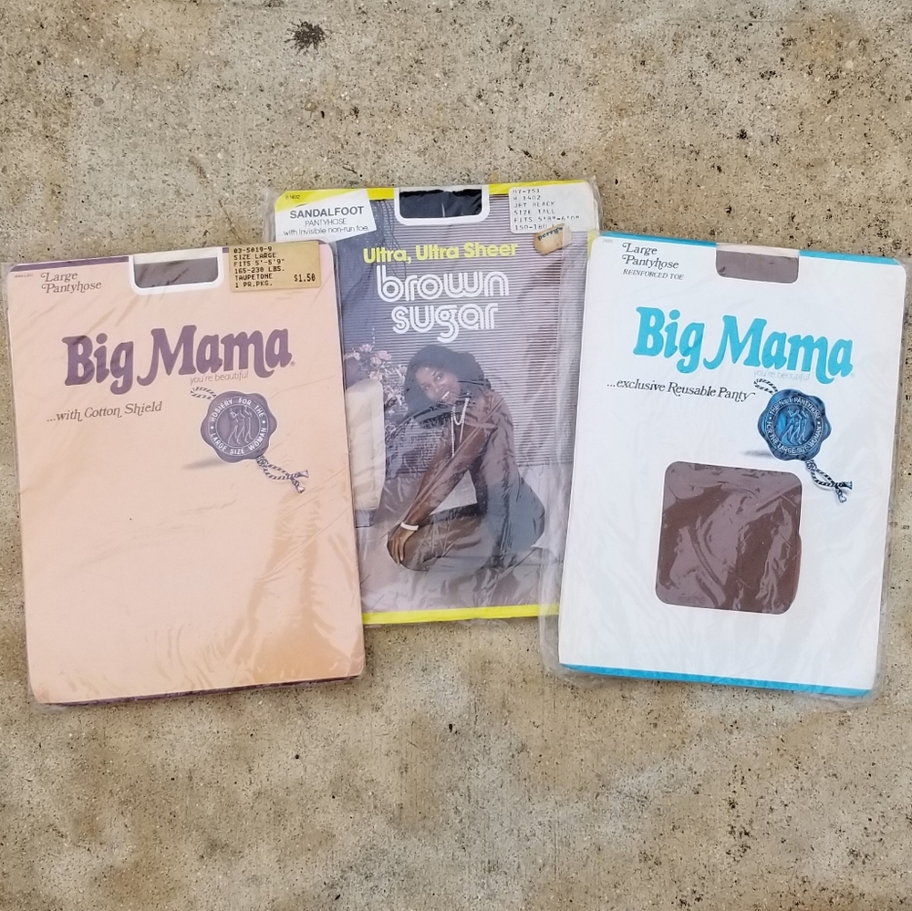 Vintage pantyhose lot of 3